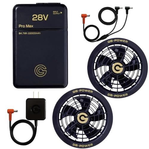 Amazon.co.jp: 長信ジャパン GB-POWER 28V ファン+バッテリー