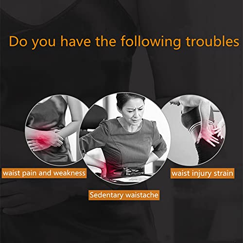 Jusdiqir Back Brace For Lower Back Pain, Back Support Belt For Women & Men, Lumbar Protection, Self-Heating Magnetic Therapy Belt (Large) #TOP4