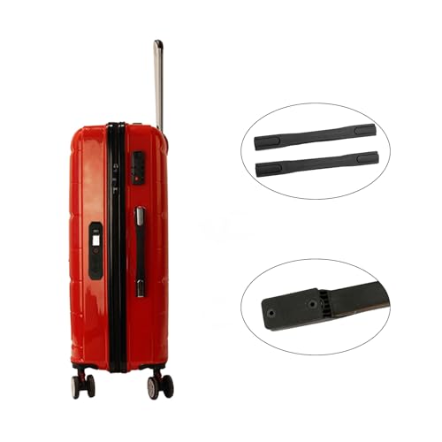 Image of 2PCS Luggage Replacement Handle, Plastic Portable Luggage Suitcase Case Handle, Suitcase Spare Strap Handle Grip, Spare Carrying Grip Replacement Part