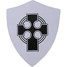 Toledo Knights Templar Cross Heater Shield Medieval European Crusade Steel