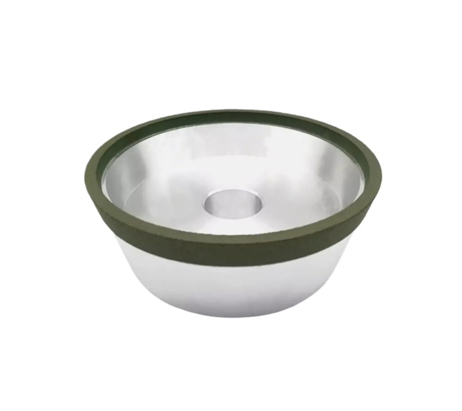 Adecuado for hierro fundido, muela abrasiva con volante de inercia 6" | Árbol de 1-1/4", tipo 11V9 - Copa acampanada, apto for hierro fundido(4 inch)