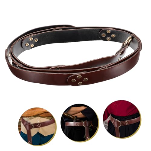 NOLITOY Medieval Style Vintage Belt Imitation Cosplay Accessory for Viking Warriors and Knights4