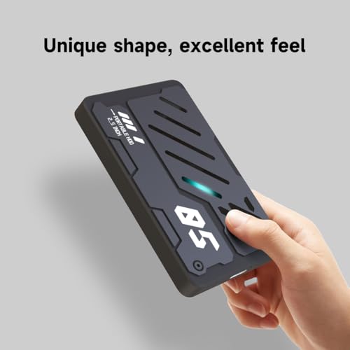 Disco duro externo para PC portátil de 500 GB ideal para trabajar viajas con estilo RGB 4