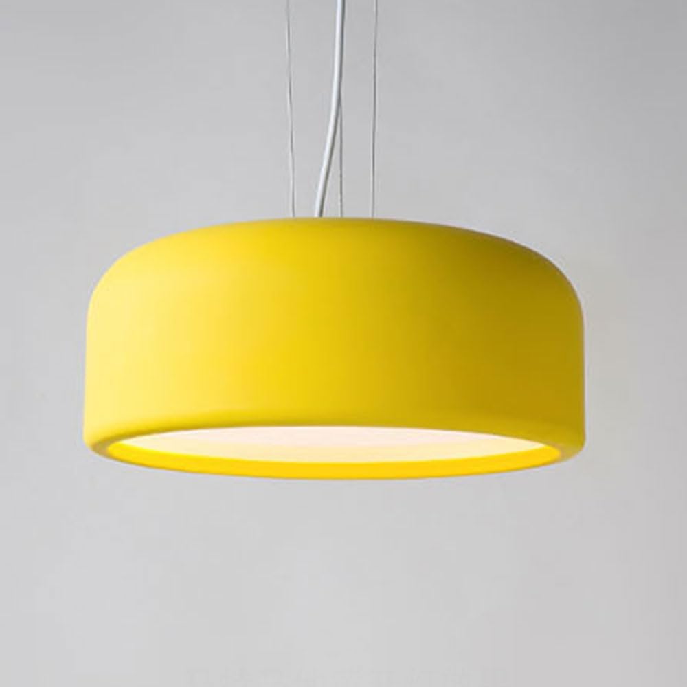 Zielona nowoczesna wisząca lampa sufitowa duży abażur styl skandynawski minimalistyczna lampa wisząca Macaron kolorowa lampa sufitowa do przedpokoju, wyspy kuchennej, stołu jadalnego, baru, salonu