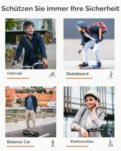 Findway Fahrradhelm für Herren und Damen mit Kinnpolster, Fahrrad Helm Erwachsene mit 14 Belüftungskanäle Cityhelm… – Ansicht 2