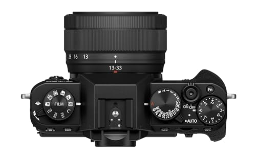 Image of FUJIFILM X-T30 III Mirrorless Camera Body, with XC13-33mm Lens Kit, Black