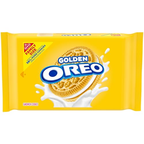 Image of OREO Golden Sandwich Cookies, Family Size, 18.12 oz