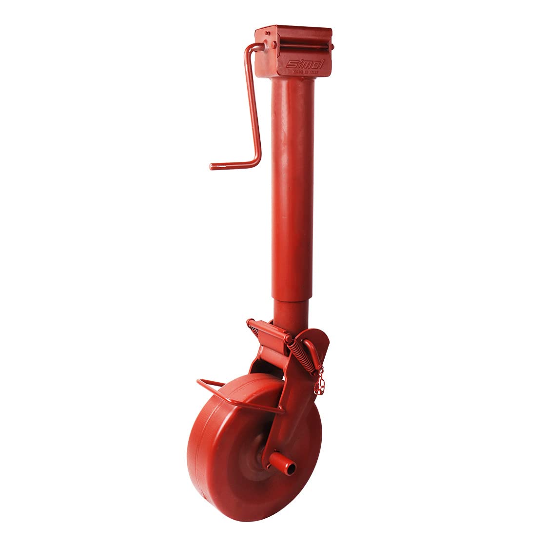 Stützrad 320x90 mm | 2,0T | Simol | rot | Anhänger | Transport | Stützräder | Rad | Ersatzteil | Schlepperteil | Schlepper | Traktor | Trecker | Forst | Agar | Landwirtschaft