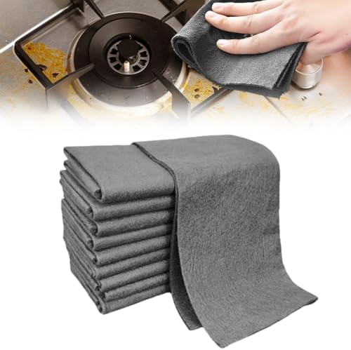 Eadwe Thickened Magic Cleaning Cloth, 2026 New Reuseable Streak F...