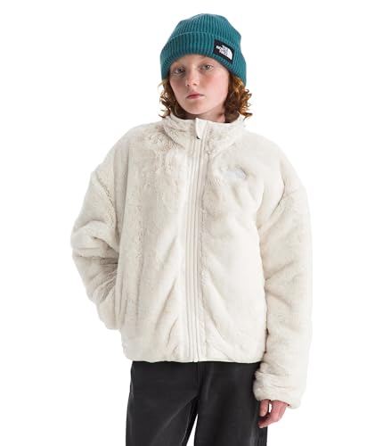 Image of THE NORTH FACE Girls Reversible Shasta Full Zip Jacket | Puffer Coat With Synthetic Insulation, Fleece Lined, Water Repellent