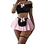 Bow Black Pink