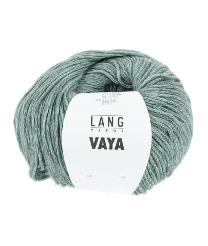 50g Vaya - Farbe: 73 - petrol melange - luftiges Garn aus Baumwolle, Merino und Yak