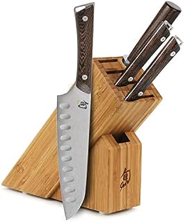 Shun Kanso 5-piece Slimline Knife Block Set