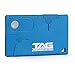 The Adventure Guys Credit Card Multitool - 10 in 1 Wallet Multitool Card - The Best Stocking Stuffer For Men EVER - Credit Card Tool With Wallet Knife - Premium Wallet Tool Card For Men