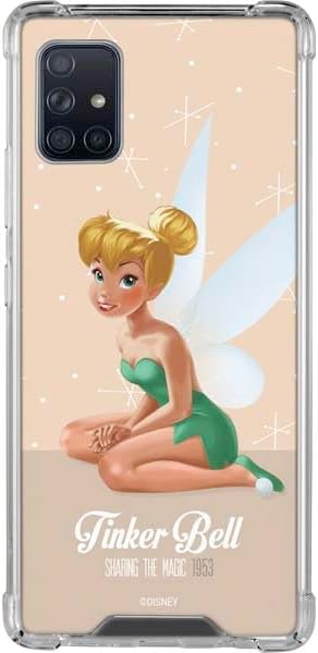 Skinit Clear Phone Case Compatible with Galaxy A51 5G - Officially Licensed Disney Tinker Bell Sharing The Magic Art Design