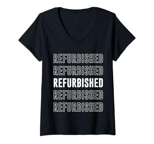 Womens Refurbished V-Neck T-Shirt