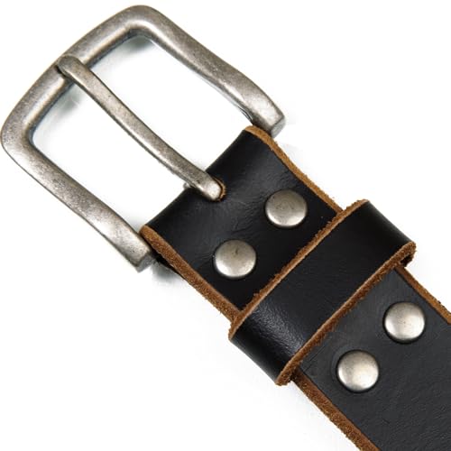 Lucky Brand Men's Casual and Dress Leather Belts with Metal Buckle4