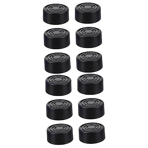 NULYLU 2sets Protective Pedal Caps Large Size Guitar Knob Covers for Guitar Effect 6pcs*2
