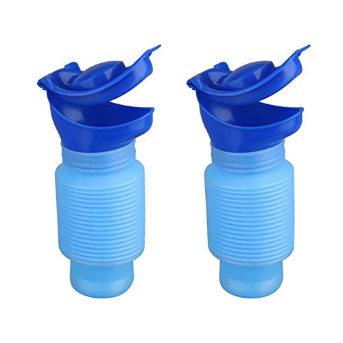 Toilette portable camping pliable 750ml bleu