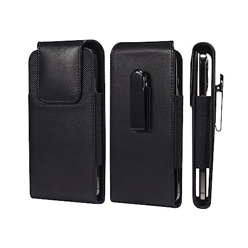 Étui de transport avec support de pochette en cuir pour Galaxy A72