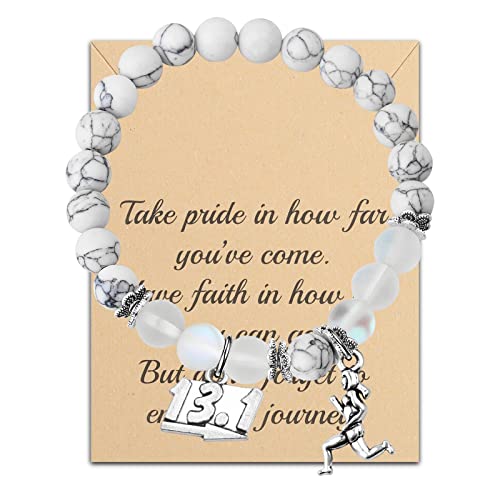 Runner Bracelet Running Gift Track Gift Runner Inspirational Jewelry Take
