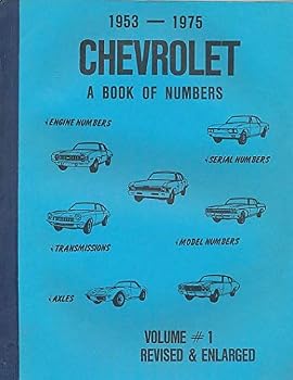 Unknown Binding Chevrolet. A Book of Numbers. 1953-1975. Volume I Book