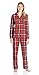 Carole Hochman Women's Packaged Notch Collar Microfleece Pajama Set