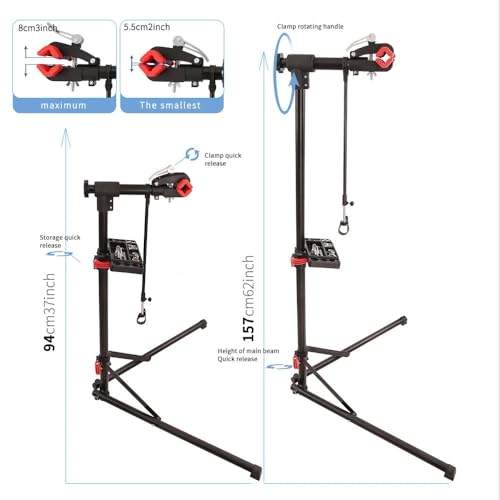 Support vélo pour entretien à la maison et rangement facile - 5