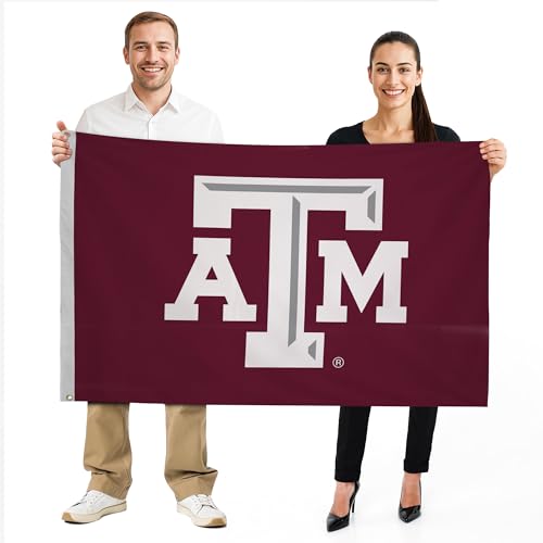 Texas A&M Aggies Flag - NCAA Licensed - Nylon - 4' x 6'