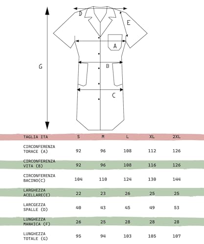 fratelliditalia.org Kittel Lehrerin Schule Arbeit Lebensmittel Reinigung Arbeiterin Kindergarten Frau Mode – Bild 8