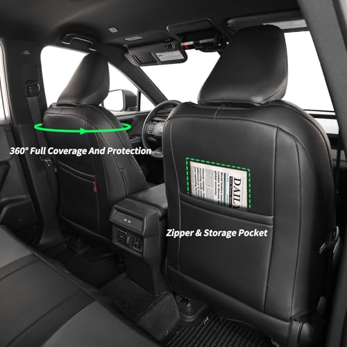Image of coverdream Seat Covers Custom for Toyota 2026 RAV4 Hybrid(LE /XLE Premium)