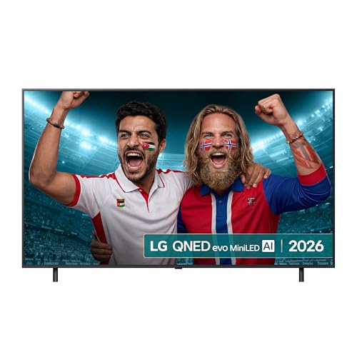 Image of LG QNED evo MiniLED AI QNED85 65-inch 4K Smart TV - 65QNED85B6B (α8 AI Processor 4K Gen3, 120Hz (VRR 144Hz), Dolby Vision, FILMMAKER MODE™, FreeSync Compatible (AMD), Google Cast [Model year 2026]