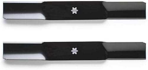 MaxLLTo 98-093 Cuchilla de cortacésped para cuchillas Oregon de 42" MTD 942-065 942-04308 742-0656 942-04308 942-0656 (paquete de 2)