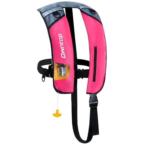 Owntop 自動膨脹式チャイルドライフジャケット