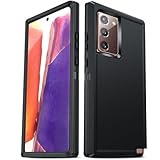 LeYi Compatible for Galaxy Note-20 Case [𝐍𝐨𝐭 𝐅𝐢𝐭 𝐍𝐨𝐭𝐞 𝟐𝟎 𝐔𝐥𝐭𝐫𝐚]: Samsung Galaxy Note 20 Case with Multi-Layer Heavy Duty, 3 in 1 Full Rugged Protection Phone Funda fara Note20, Black