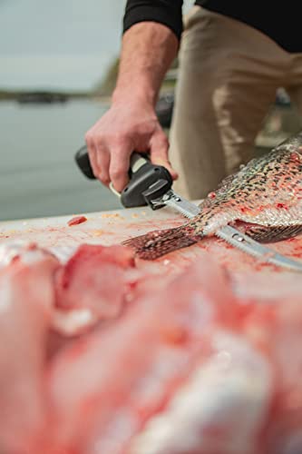 image for Old Timer Cordless Electric Fillet Knife with 8in Fully Serrated Stain