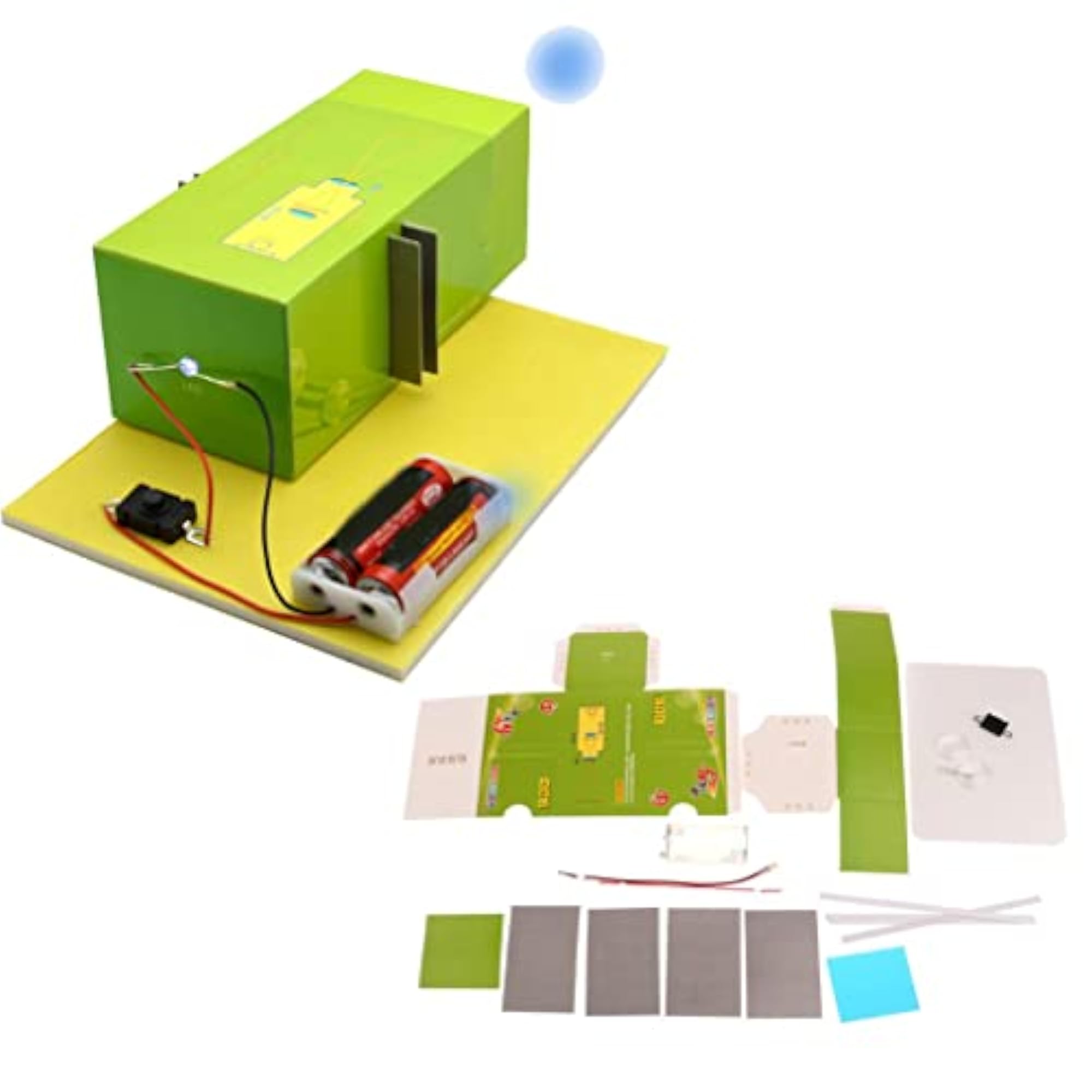 DIY Assembly Paper Slide Projector Model