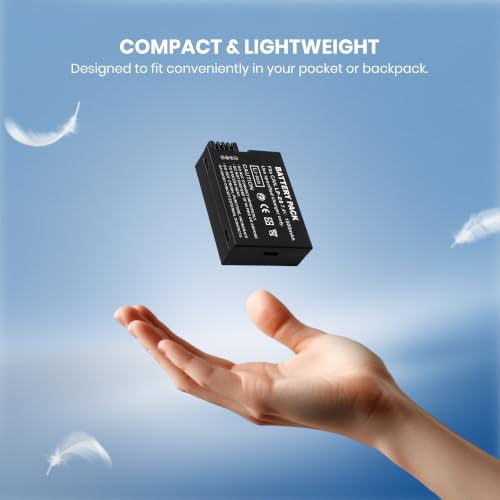 Image of Simpex LP-E8 Rechargeable Camera Battery 1500mAh Lithium-ion Replacement Battery Compatible with Canon EOS 600D, EOS 650D & EOS 700D DSLR Cameras(Black)