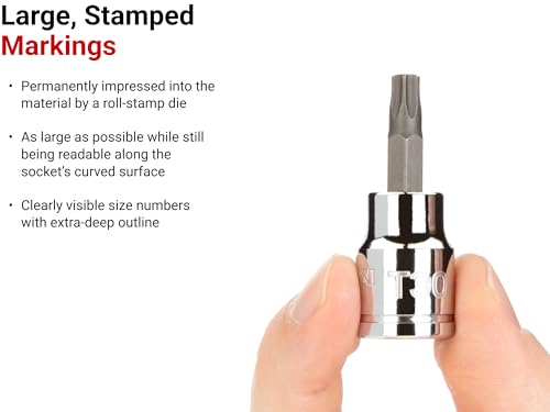 Image of TEKTON 3 /8 Inch Drive x T27 Torx Bit Socket | SHB14227