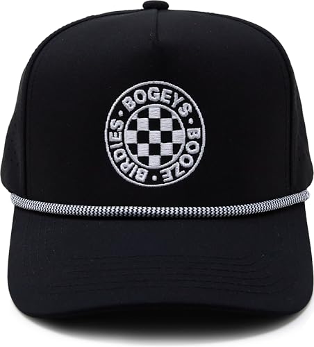 Image of Funky Junque Golf Trucker Hat | Lightweight Golf Trucker Rope Hat with Adjustable Snapback, Golf Course and Weekend Wear, Funny Golf Hats for Men and Women