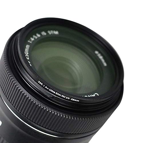 Image of JJC F-MCUV58 Ultraviolet UV Digital Slim Multicoated Glass Filter - 58mm