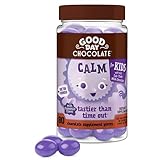Good Day Chocolate Natural Calming Supplement for Kids, Stress and Anxiety Relief, 2g of Sugar, Fair...