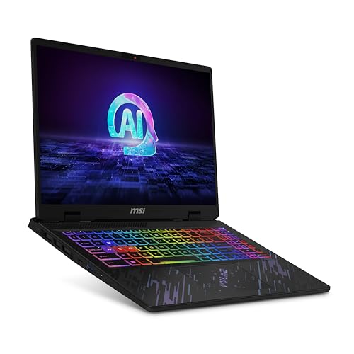 MSI Pulse 16 AI 16" 240Hz QHD+ Gaming Laptop: Intel Core Ultra 9-185H, NVIDIA Geforce RTX 4070, 64GB DDR5, SSD NVMe 1TB, Type C, Win 11 Pro: Black C1VGKG-065US - Notebook - Immagine 1