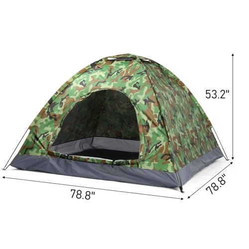 Carpa Vingli Camuflaje para Camping 3-4 Personas miniatura 6