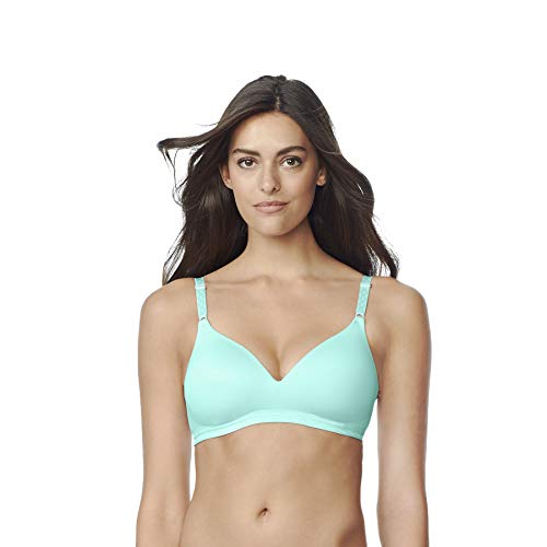 Warner's Women's Cloud 9 Wire-Free Contour Bra, Skylight, 40B