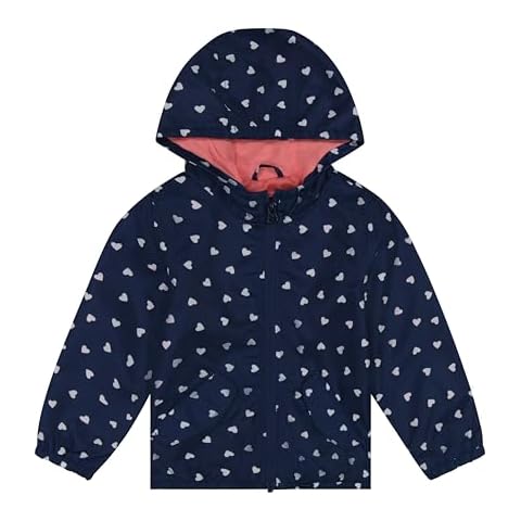 Carter's Toddler Heart Print Rain Jacket Cover