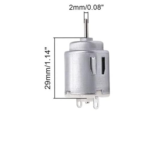 Miniatura 2 de 3-6V 5000RPM DC Micro Motor 140 Mini Motor Eléctrico con eje redondo para RC Barco Avión Juguetes Modelo DIY Hobby - (5 PIEZAS)