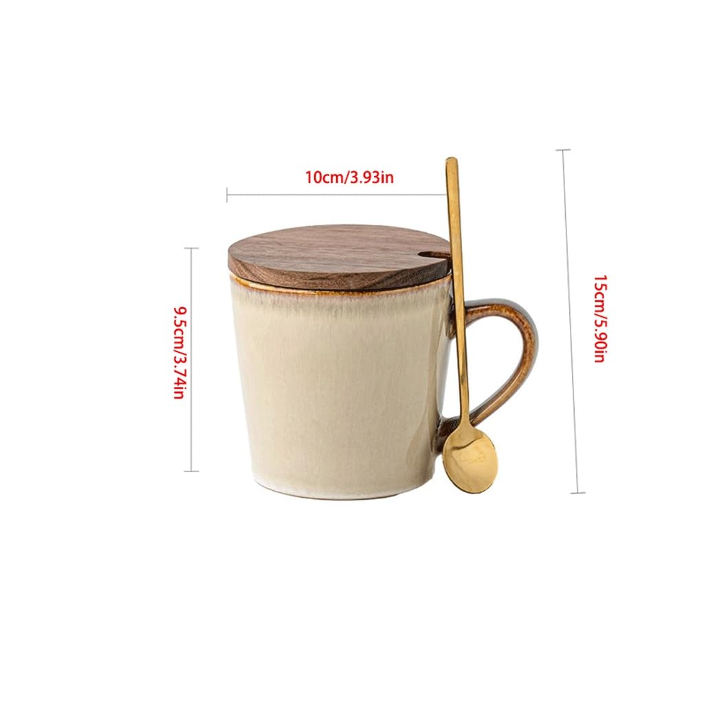 Tazas Cafe Taza De Cerámica Retro Taza De Café Americana Simple Mug Cups