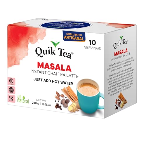 QuikTea Masala Chai Tea Latte