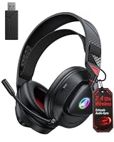 Awinnasey PH3 Kabelloses Gaming Headset für PS5, PS4, PC – Ansicht 1